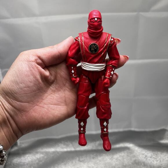 Power Rangers Lightning Collection Mighty Morphin Ninja Red Ranger Figurine - Picture 2 of 6
